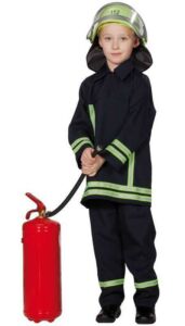 Rubies Kinderkostüm Feuerwehrmann, Größe 128 und 140, Preis 28,99€